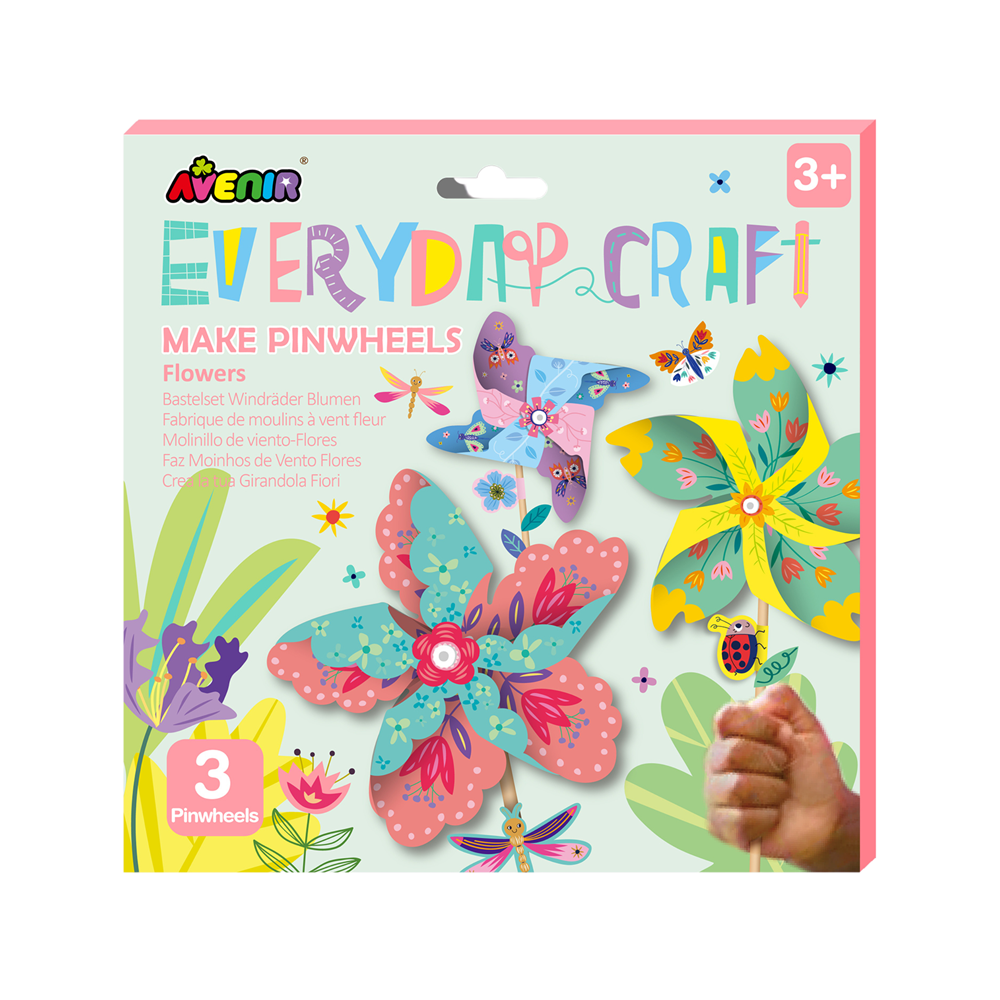 Avenir Everyday Craft - Make Pinwheels - Flowers
