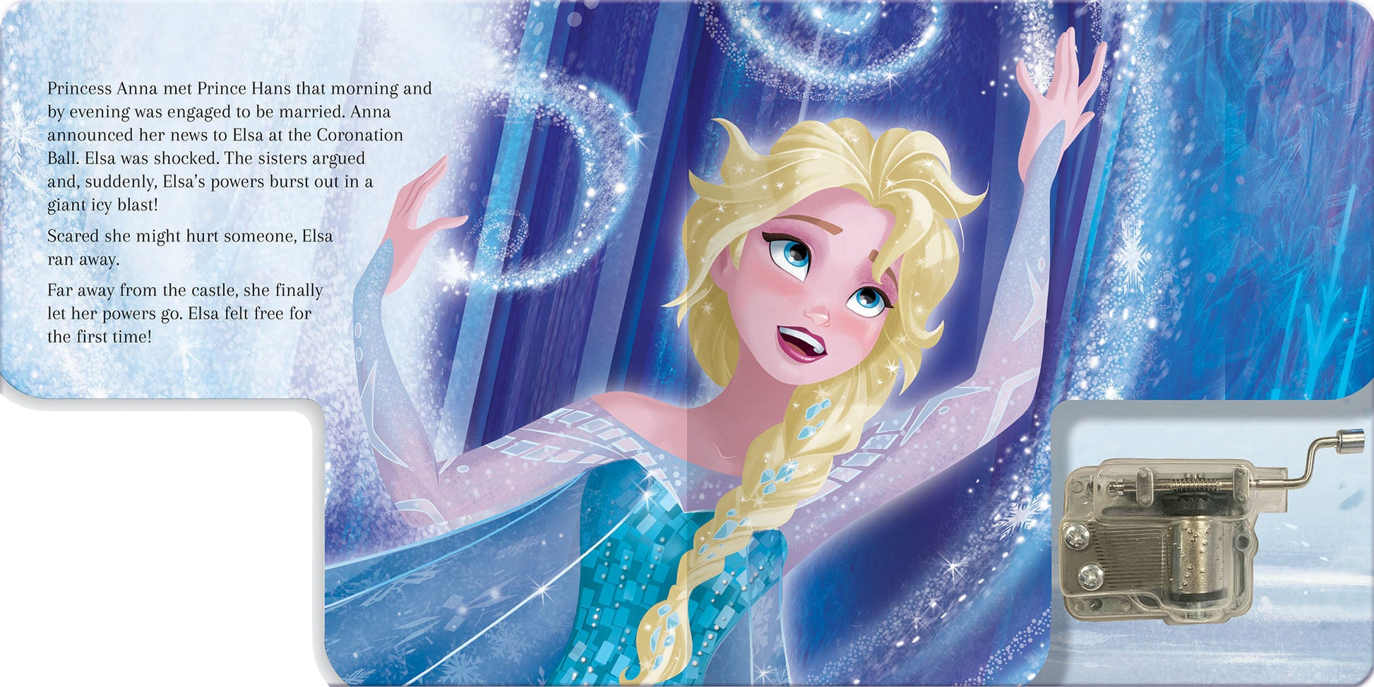 Disney Frozen - Wind-Up Music Box Book — inside page 2