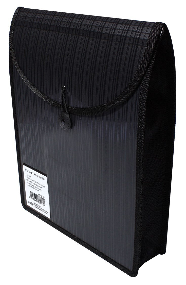 File Attache: Bantex A4 Top Opening - Black