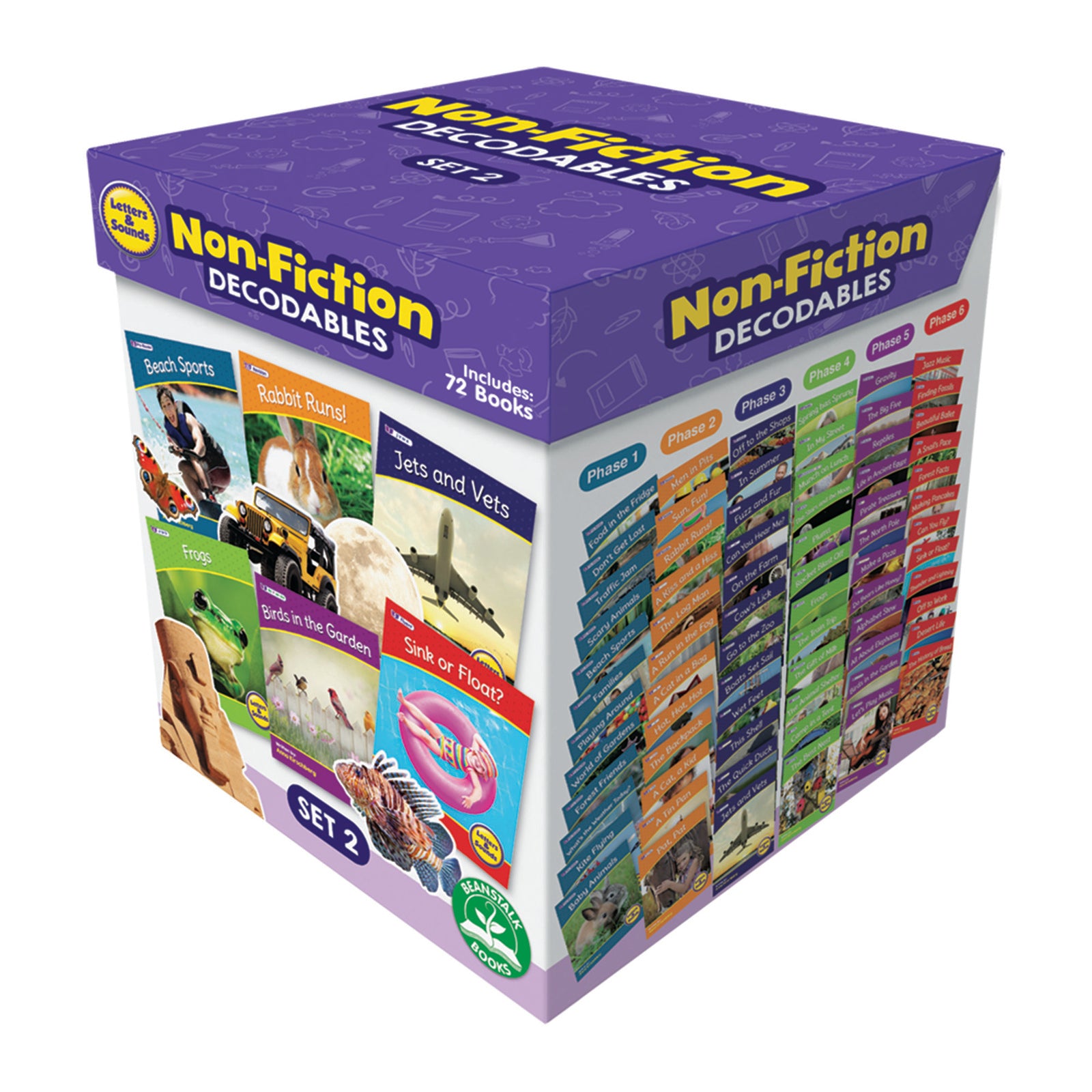 Letters & Sounds Set 2 Non-Fiction Boxed Set