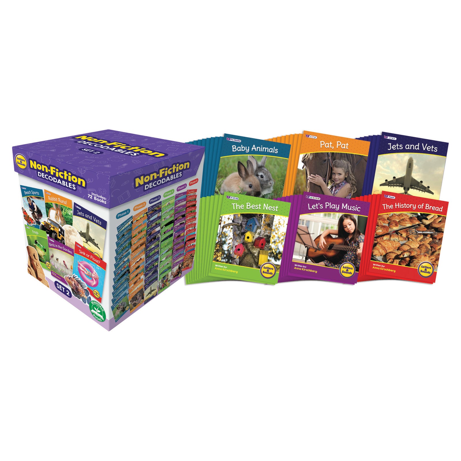 Letters & Sounds Set 2 Non-Fiction Boxed Set