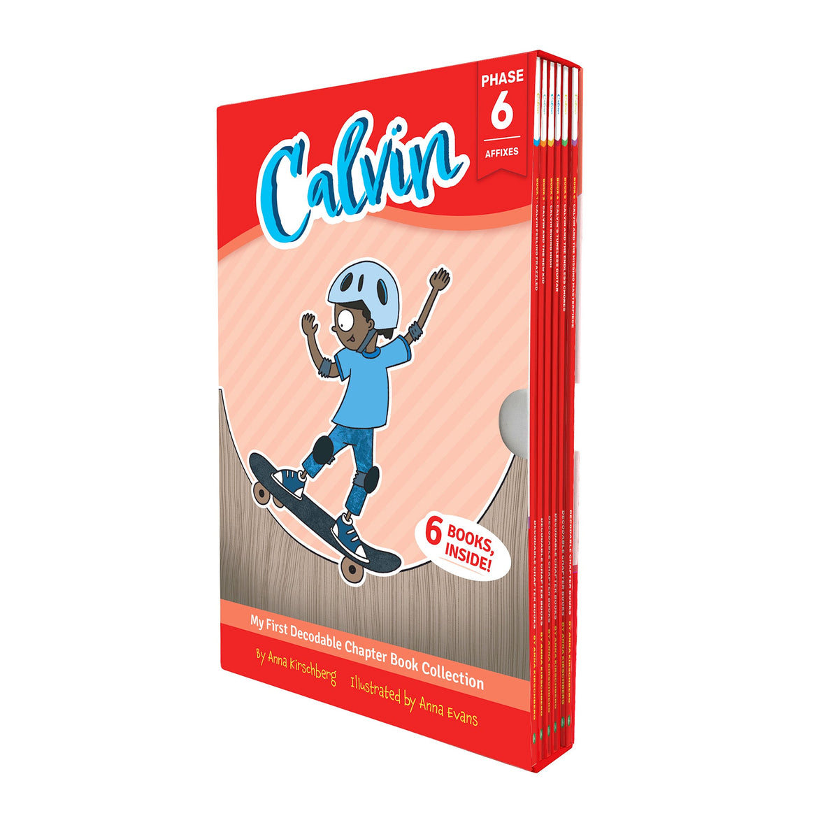 Calvin - Decodable Chapter Books - Boxed Set - Spelling (Phase 6)