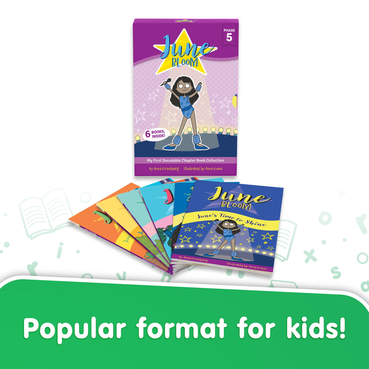 June Bloom - Decodable Chapter Books - Boxed Set