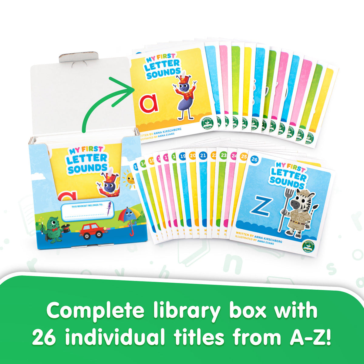 My First Letter Sounds Book Set