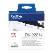 Brother DK22214 White Roll
