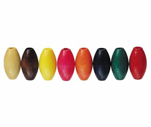 Wooden Beads - Oval (Pack of 100)