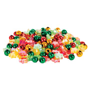 Assorted Christmas Beads 250g