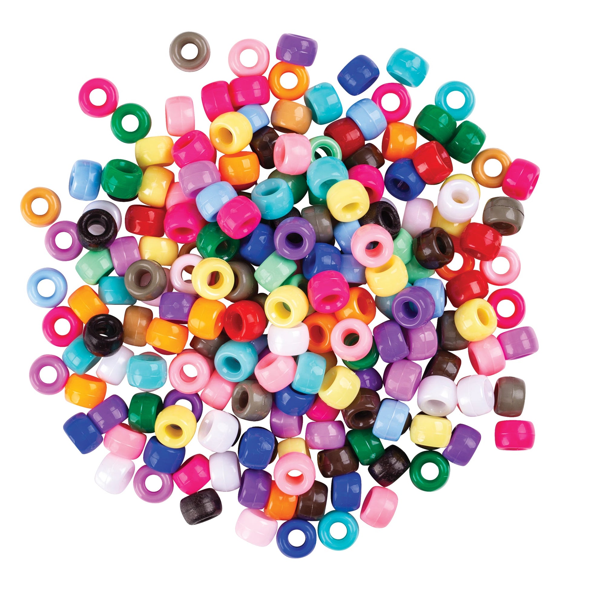 Classroom Pony Beads in Sorting Tray