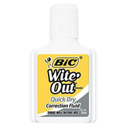 Bic Correction Fluid - Wite-Out Quick Dry: 20mL (Single)