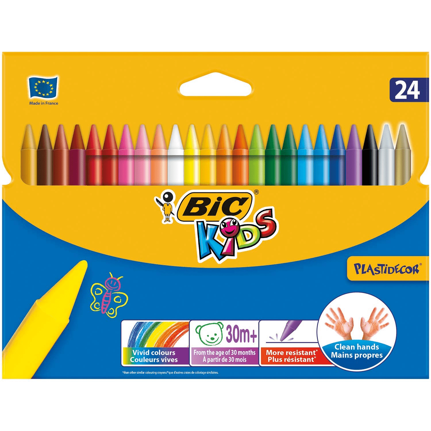 Bic Crayons - Plastidecor: Pack of 24