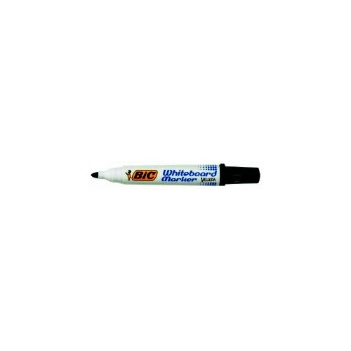 BIC Whiteboard Marker - Bullet (Box of 12) - Black