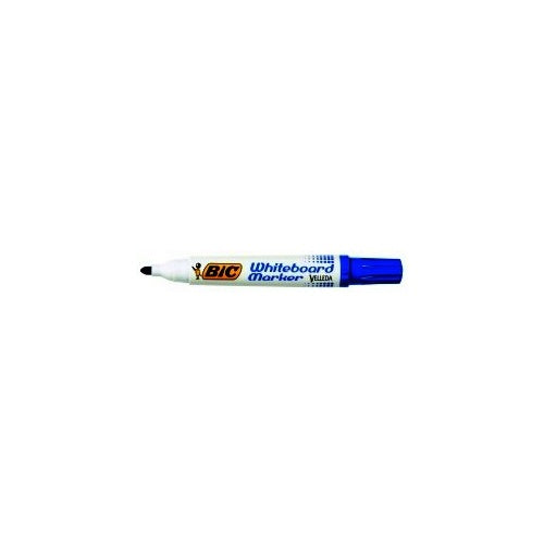 BIC Whiteboard Marker - Bullet (Box of 12) - Blue