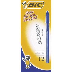 Bic Economy Ballpoint Pens Medium 1.0mm (Box of 12)
