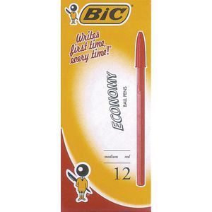 Bic Economy Ballpoint Pens Medium 1.0mm (Box of 12)
