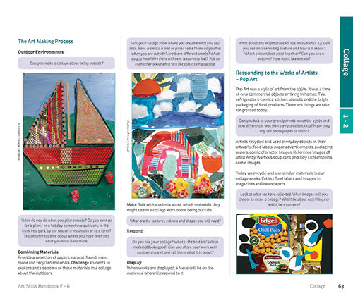 Art Skills Handbook F-6: Sequential Planning Guide for Teachers