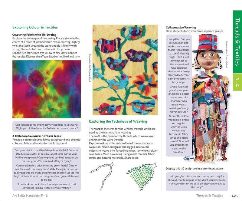 Art Skills Handbook F-6: Sequential Planning Guide for Teachers