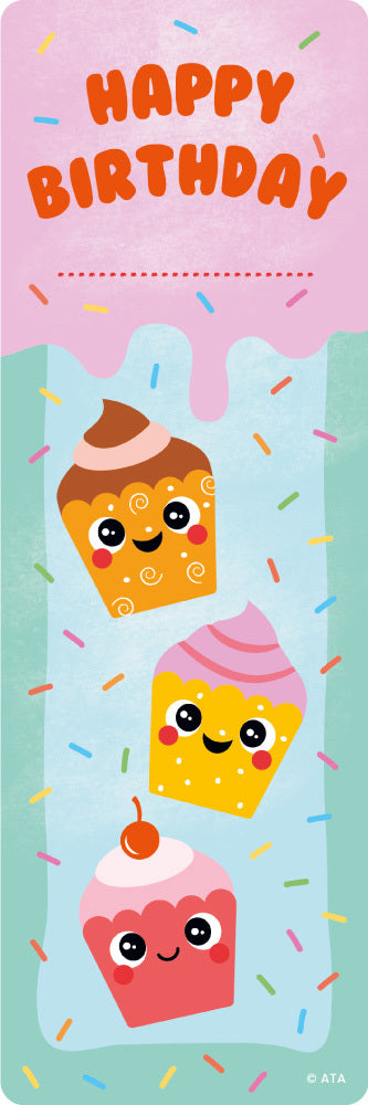 Cupcakes - Bookmarks (Pack of 35)
