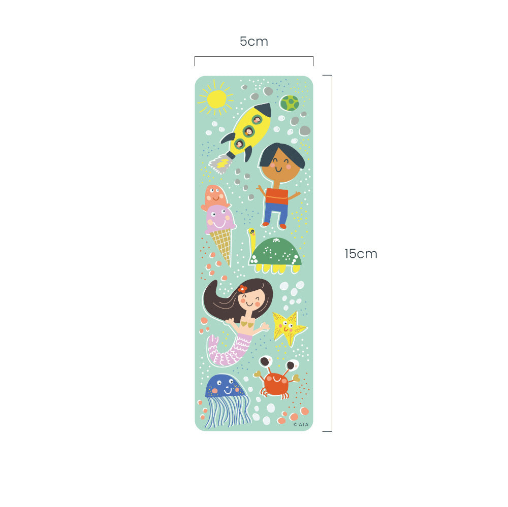 Kid-Drawn Doodles - Bookmarks (Pack of 35)