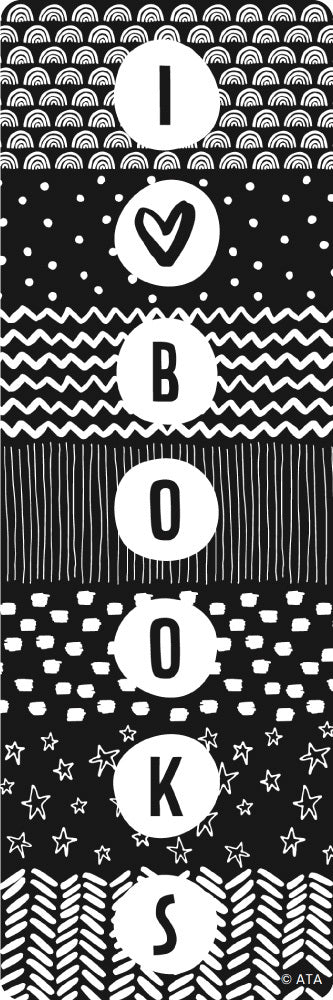 Black and White - Bookmarks (Pack of 35)