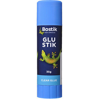 Bostik Glue - Clear Stick 35g (Pack of 10)