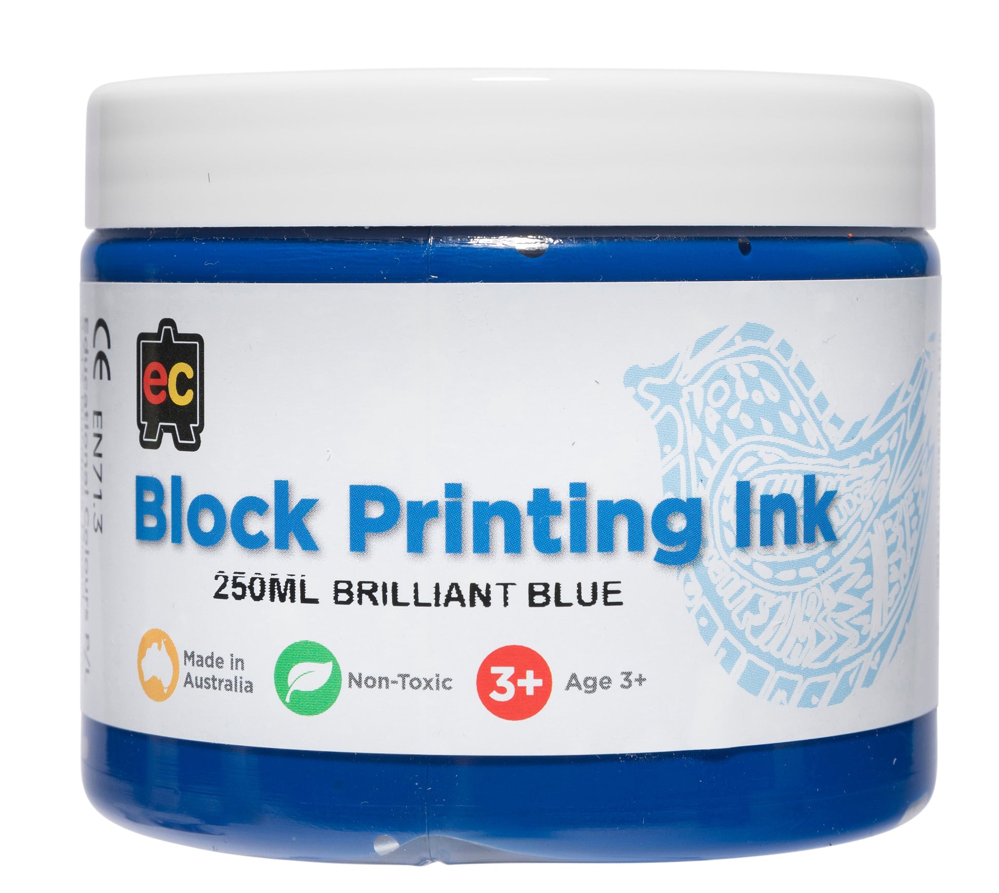 Block Printing - Brilliant Blue