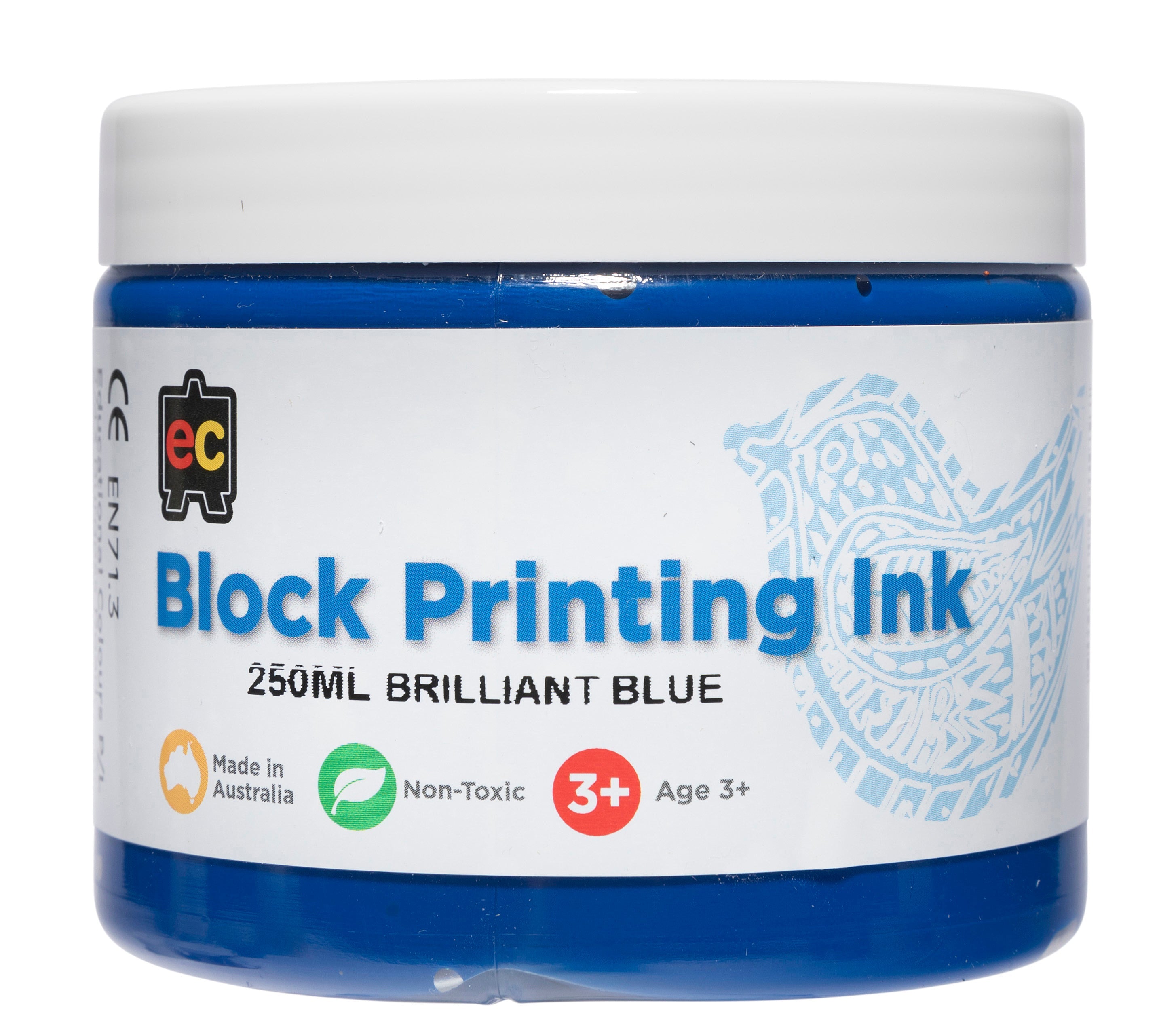 Block Printing - Brilliant Blue