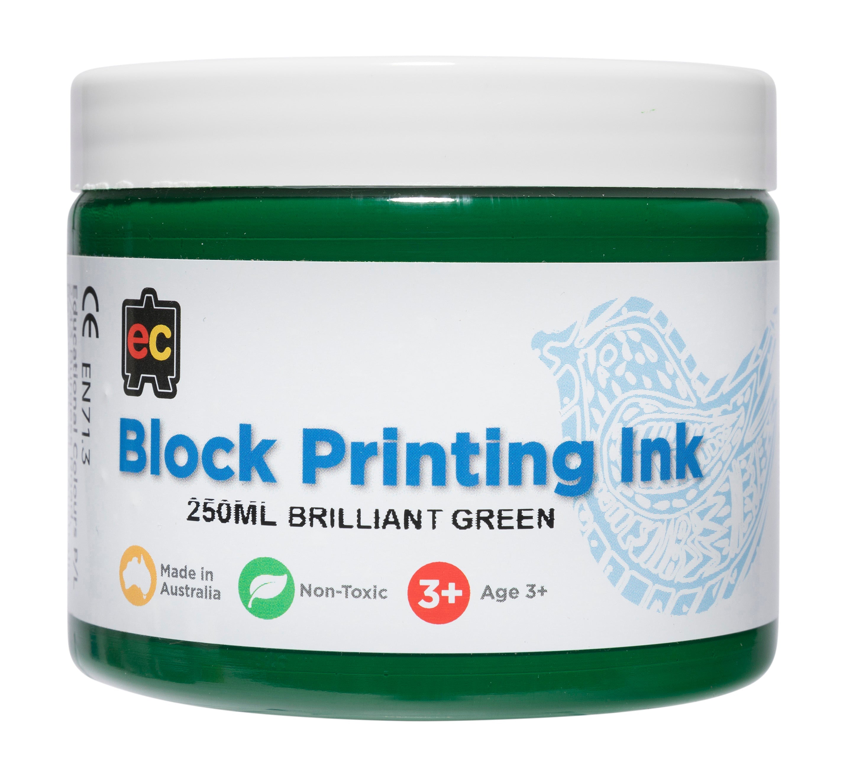 Block Printing - Brilliant Green
