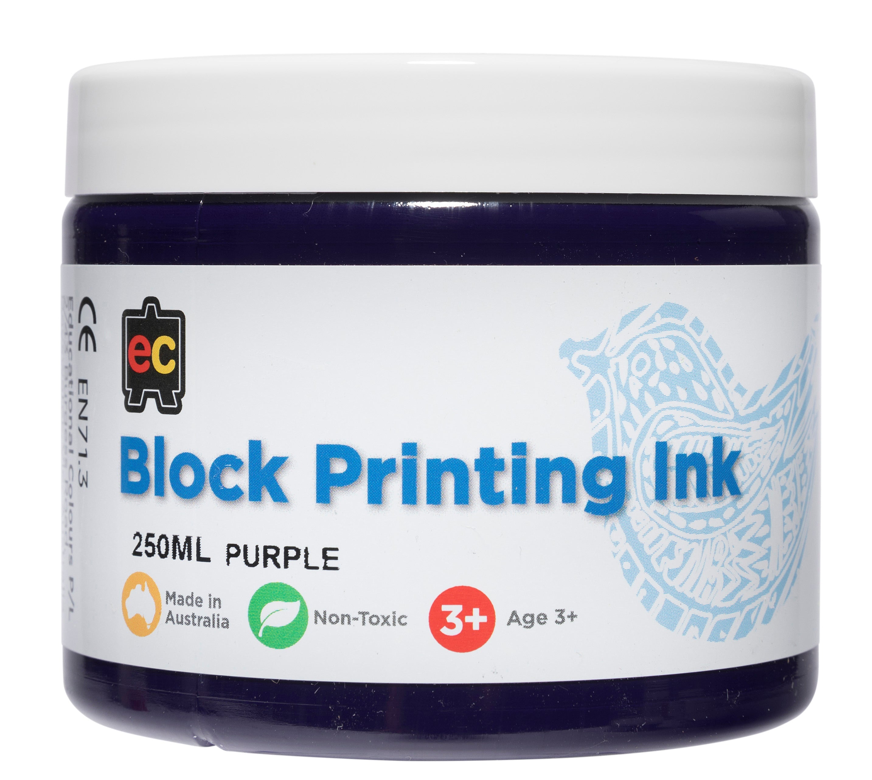 Block Printing - Purple