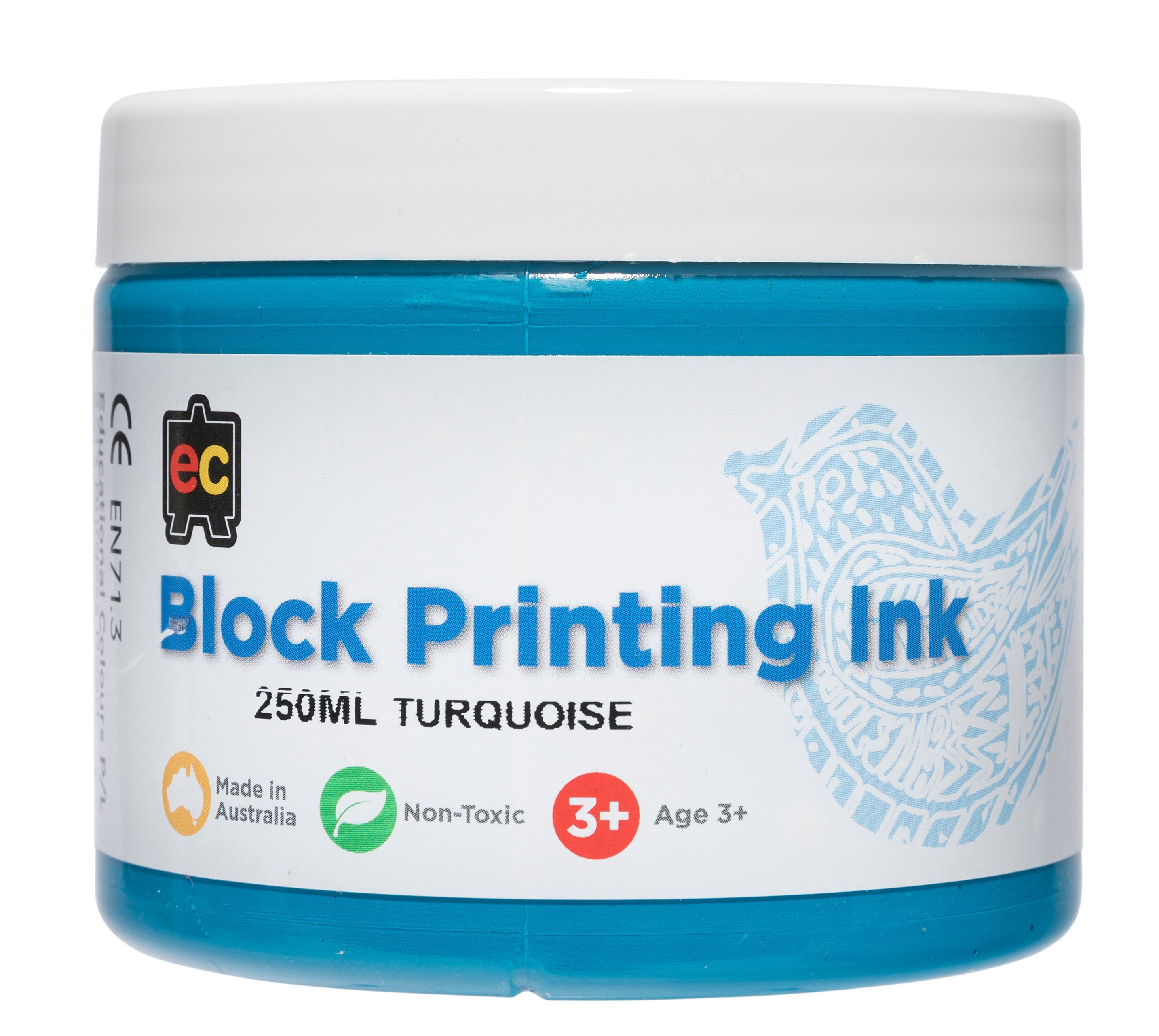 Block Printing - Turquoise
