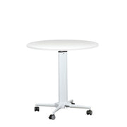 Visionchart Height Adjustable Breakroom Table White