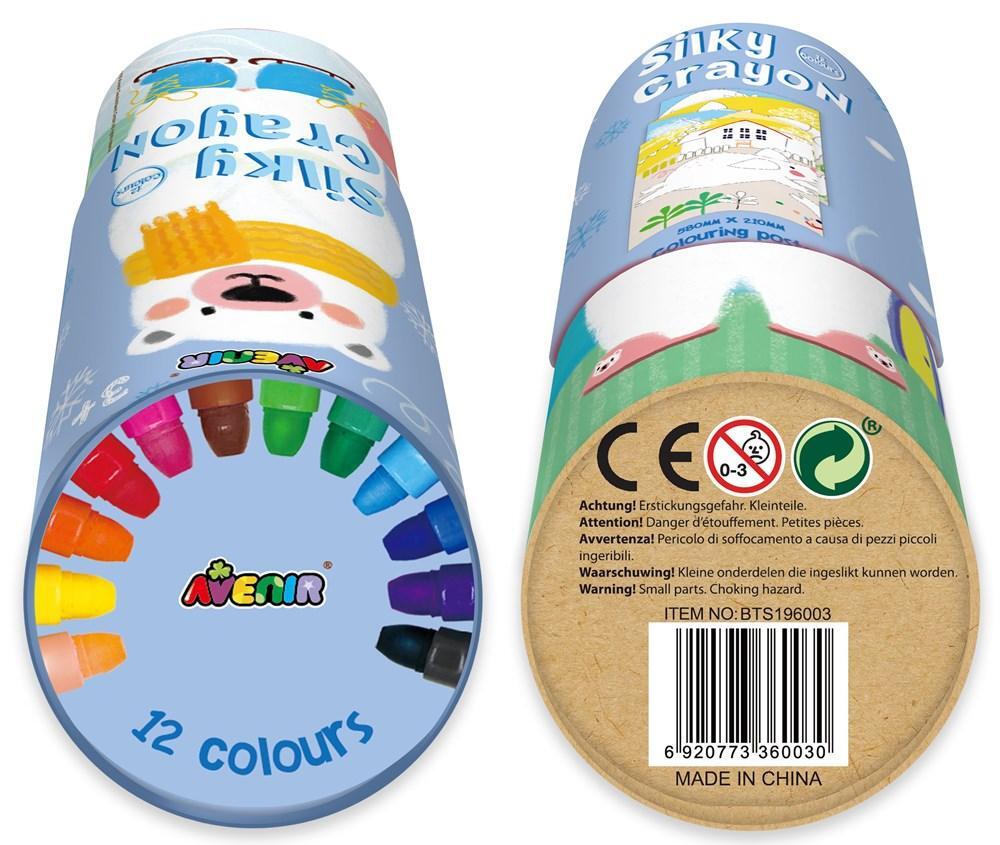 Avenir Silky Crayons - Polar Bear