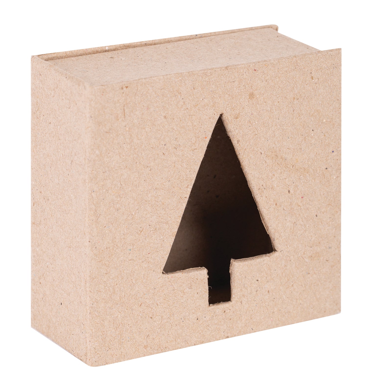 Papier Mache Cut-Out - Tree Box
