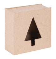 Papier Mache Cut-Out - Tree Box