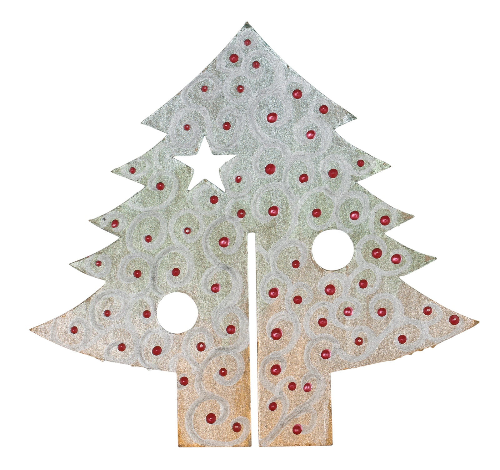 Papier Mache 3D Trees