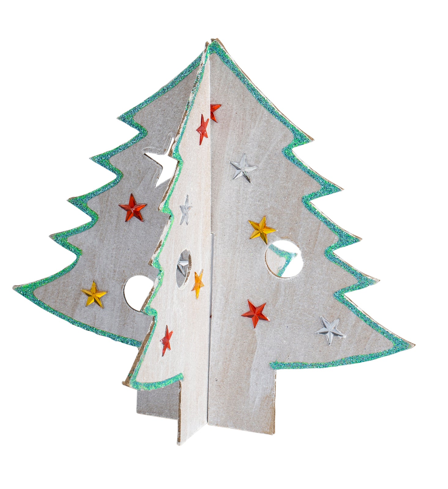 Papier Mache 3D Trees