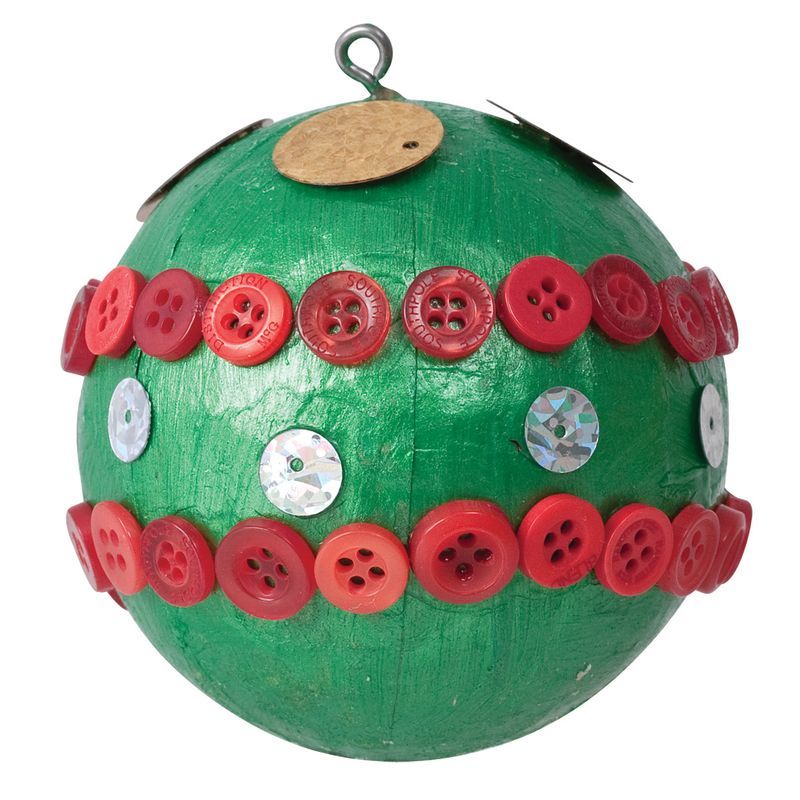 Papier Mache - Baubles (Pack of 9)