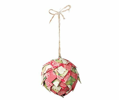 Papier Mache - Baubles (Pack of 9)