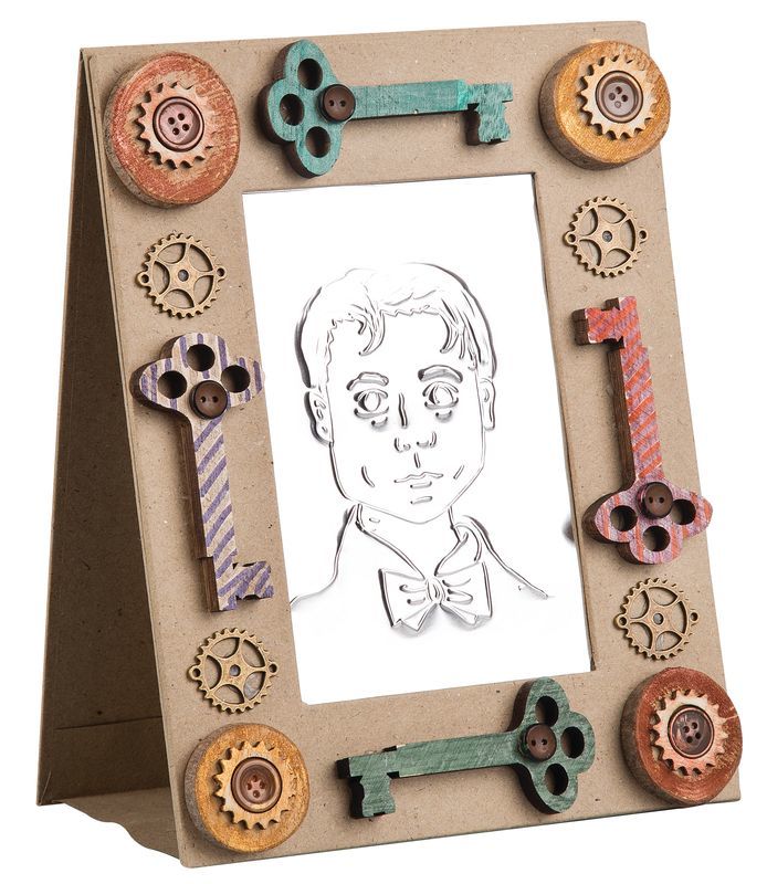 Papier Mache - Photo Frames (Pack of 5)