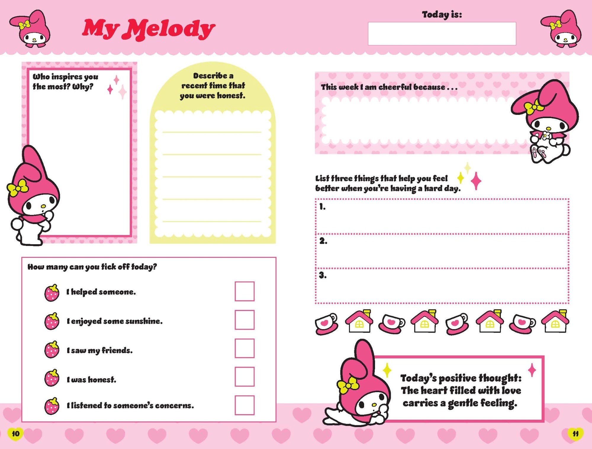 Hello Kitty and Friends - Guide to Life! — inside page 2