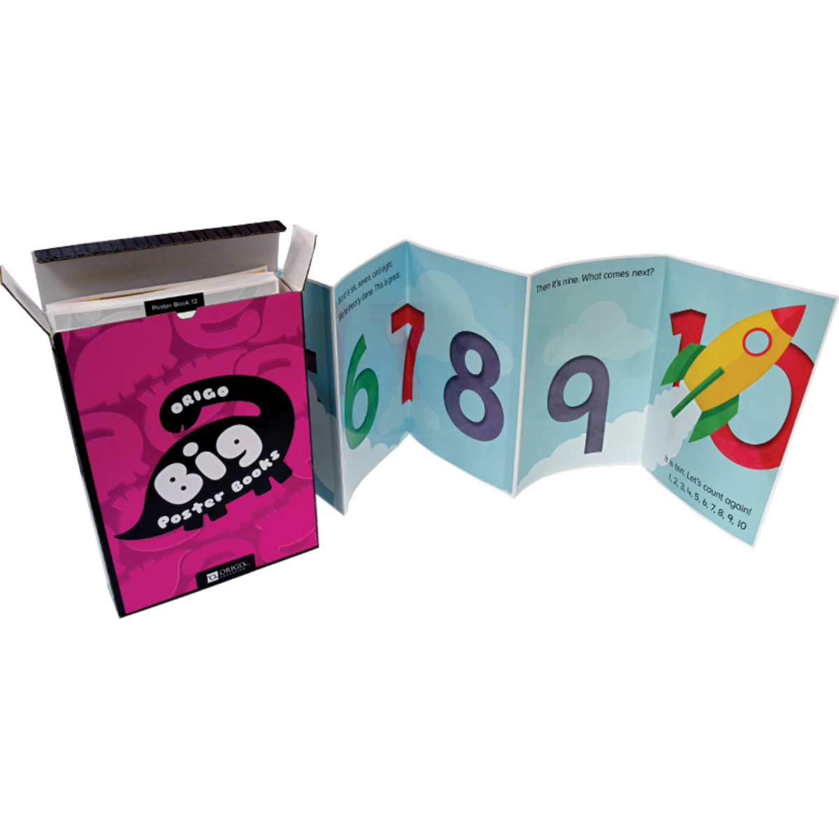 ORIGO Big Poster Books - Early Learning (Set of 12)