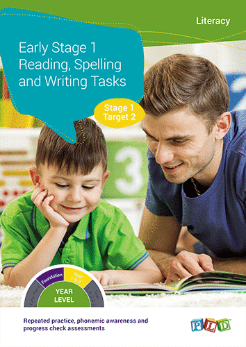Early Stage 1 - Reading, Spelling and Writing Tasks: Target 2