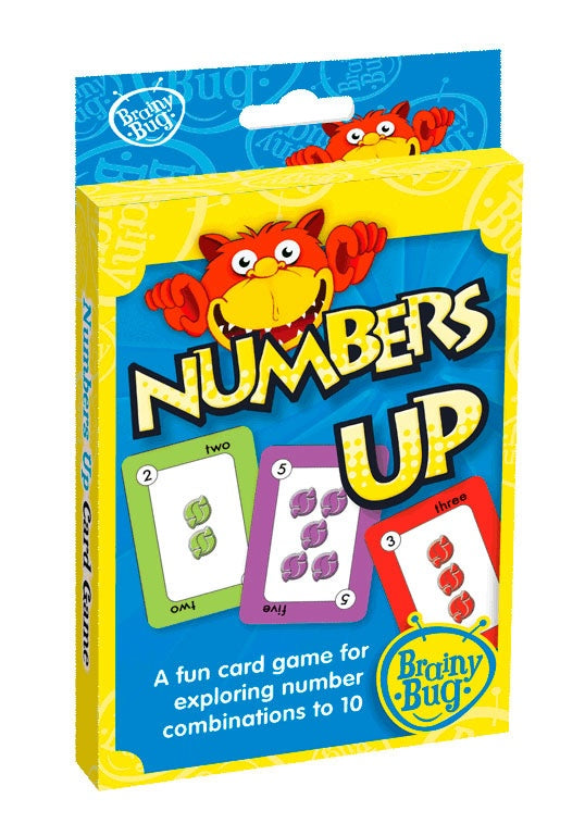 Brainy Bug Game Numbers Up