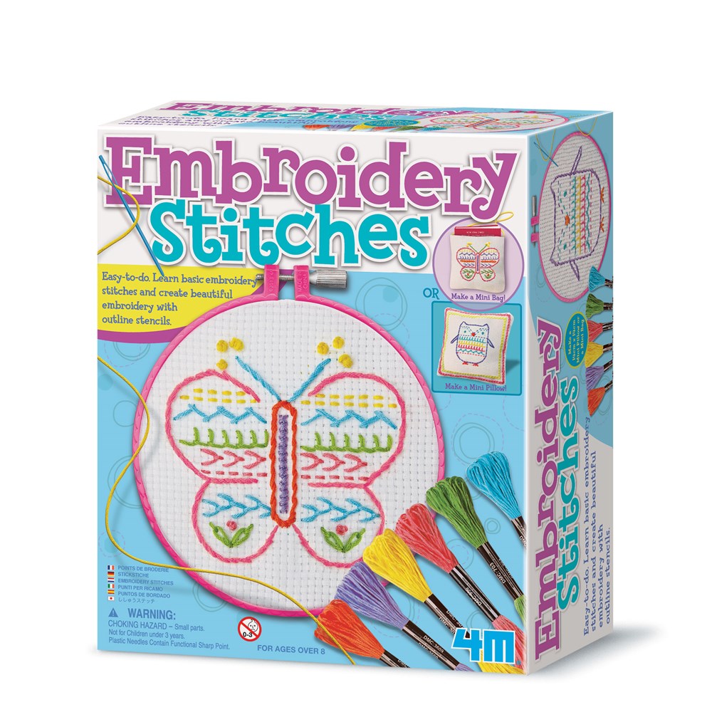 4M Easy To Do - Embroidery Stitches