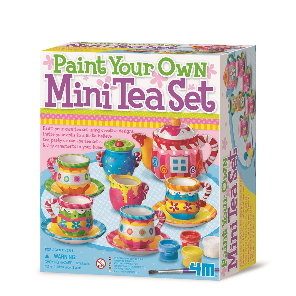 4M Creative Craft - Paint Your Own Mini Tea Set