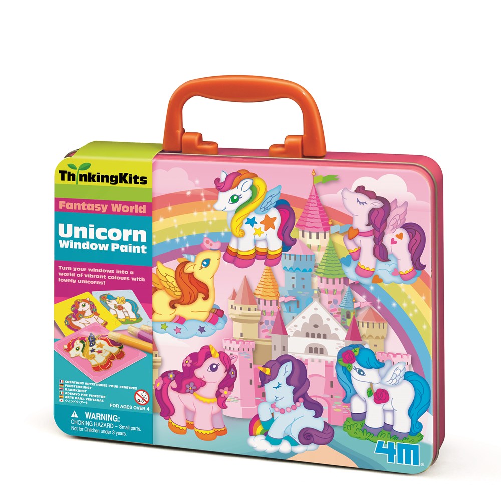 4M ThinkingKits - Unicorn Window Paints