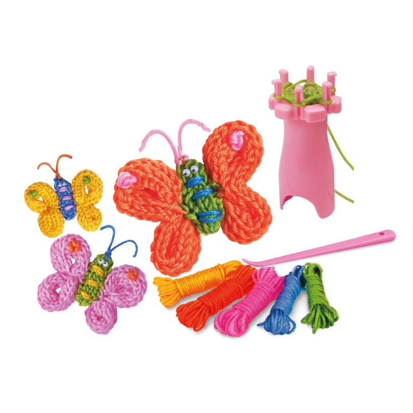 4M Little Craft - Spool Knit Butterflies Kit - view 2