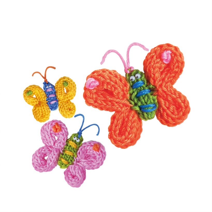4M Little Craft - Spool Knit Butterflies Kit - view 3