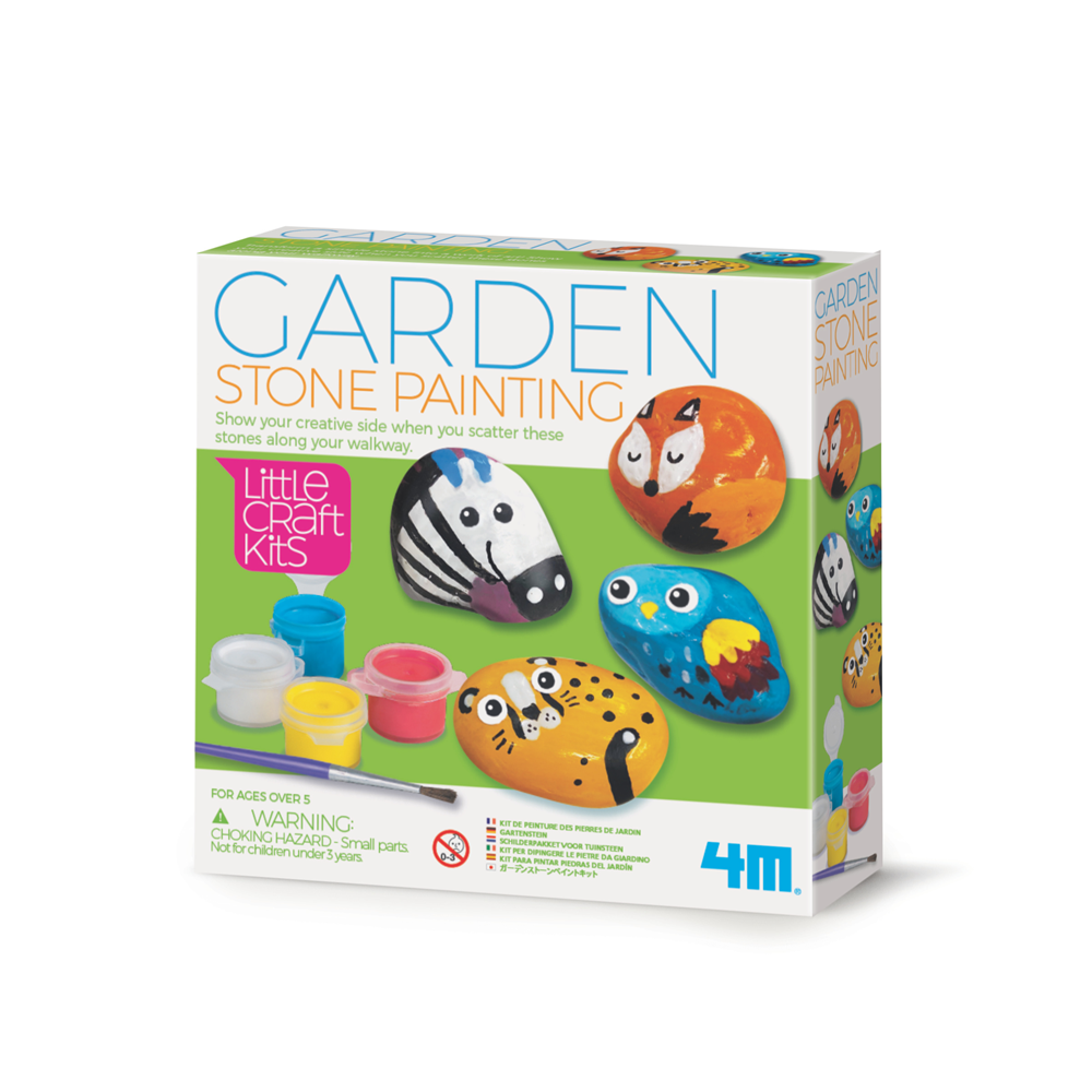 4M Little Craft - Garden Stone Painting