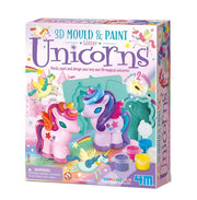 4M Mould & Paint - 3D Glitter Unicorns