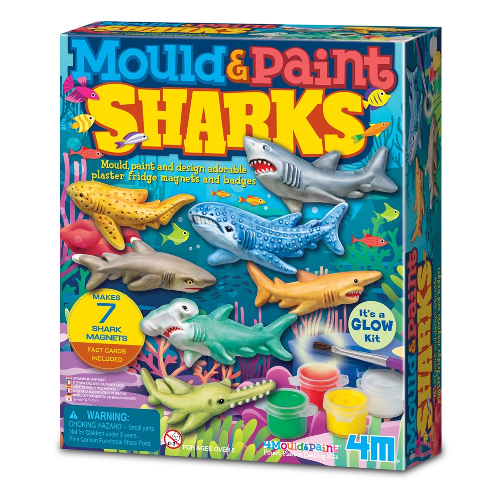 4M Mould & Paint - Sharks